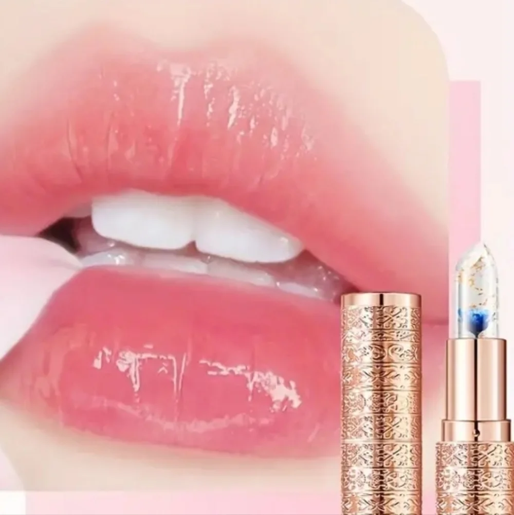 Color Changing Floral Jelly Temperature Activated Lipbalm Lipstick NWT